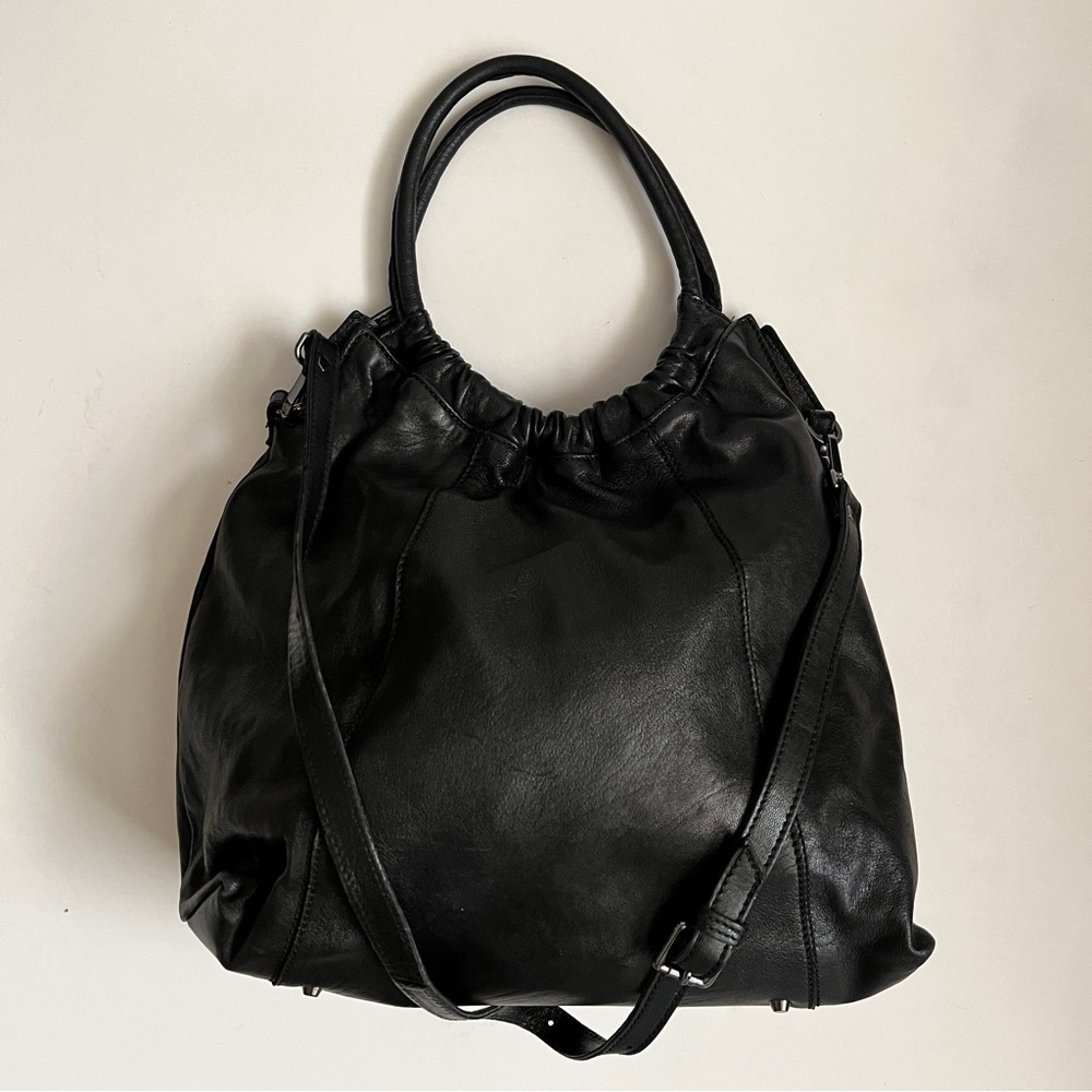 SOHOBAGS Leather Hobo Bag